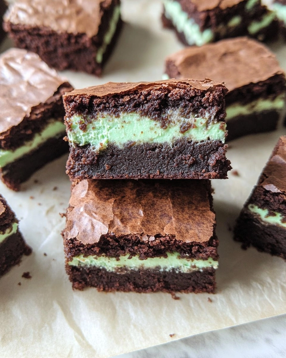 Mint Brownies