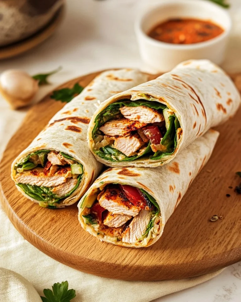 Moroccan-Chicken-Wraps-Recipe