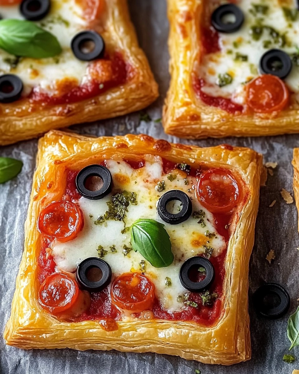Puff Pastry Pizzas