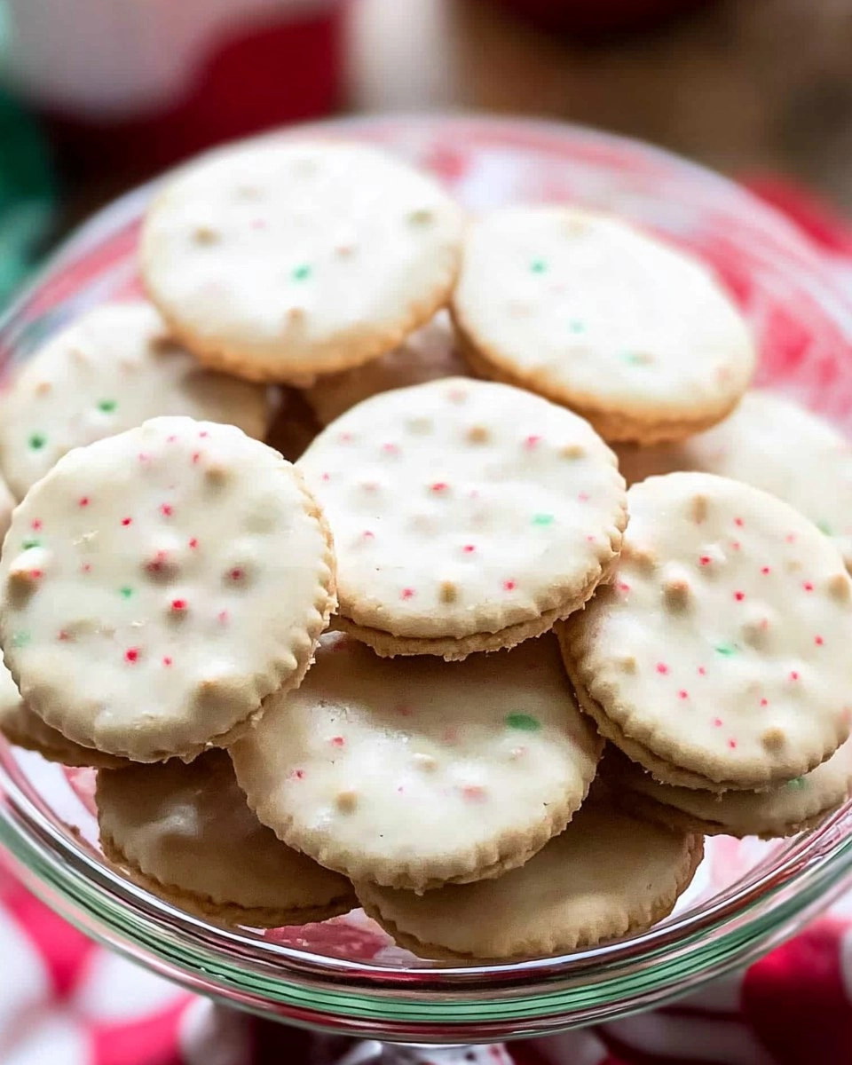Peanut Butter Ritz Crackers Dipped in White Chocolate
