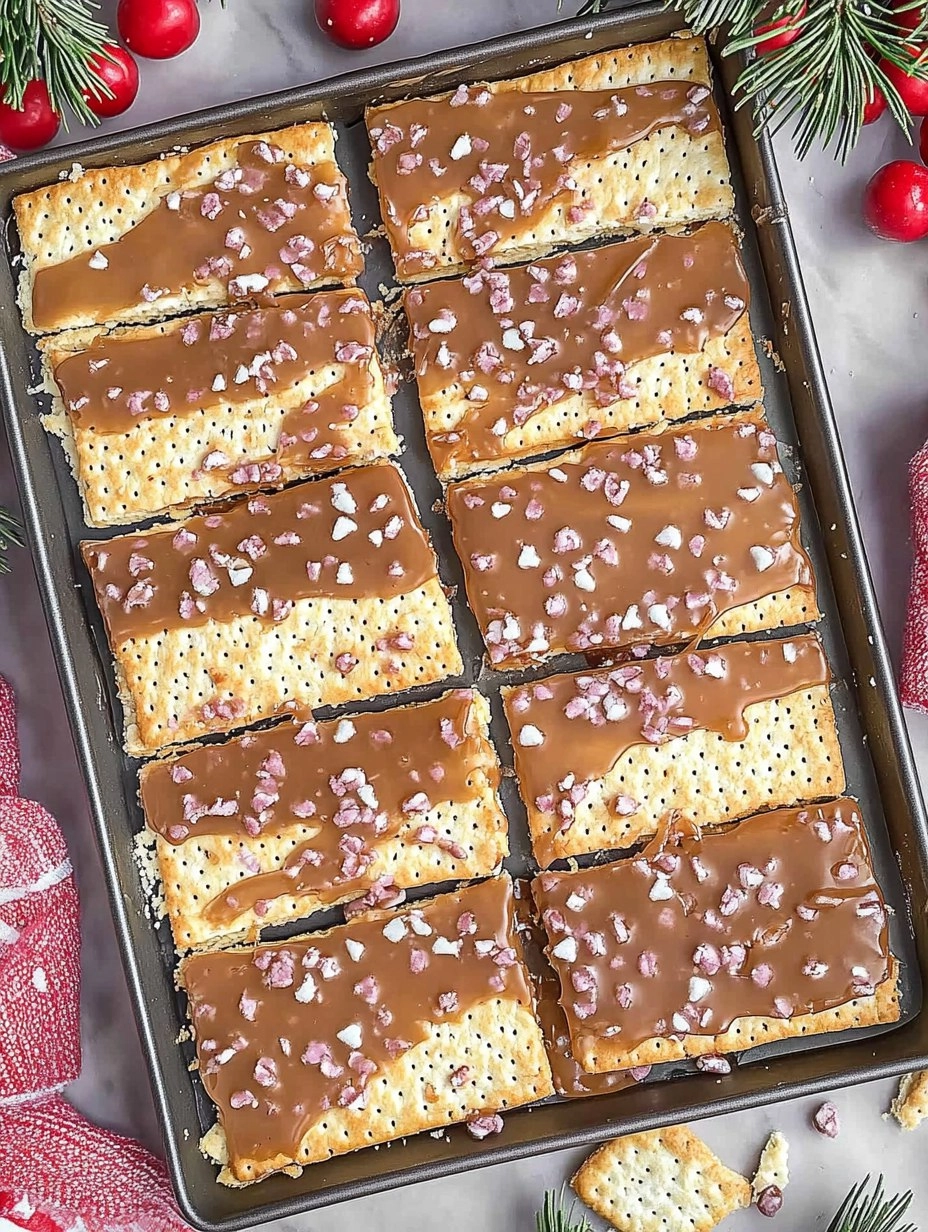 Toffee Saltine Cracker