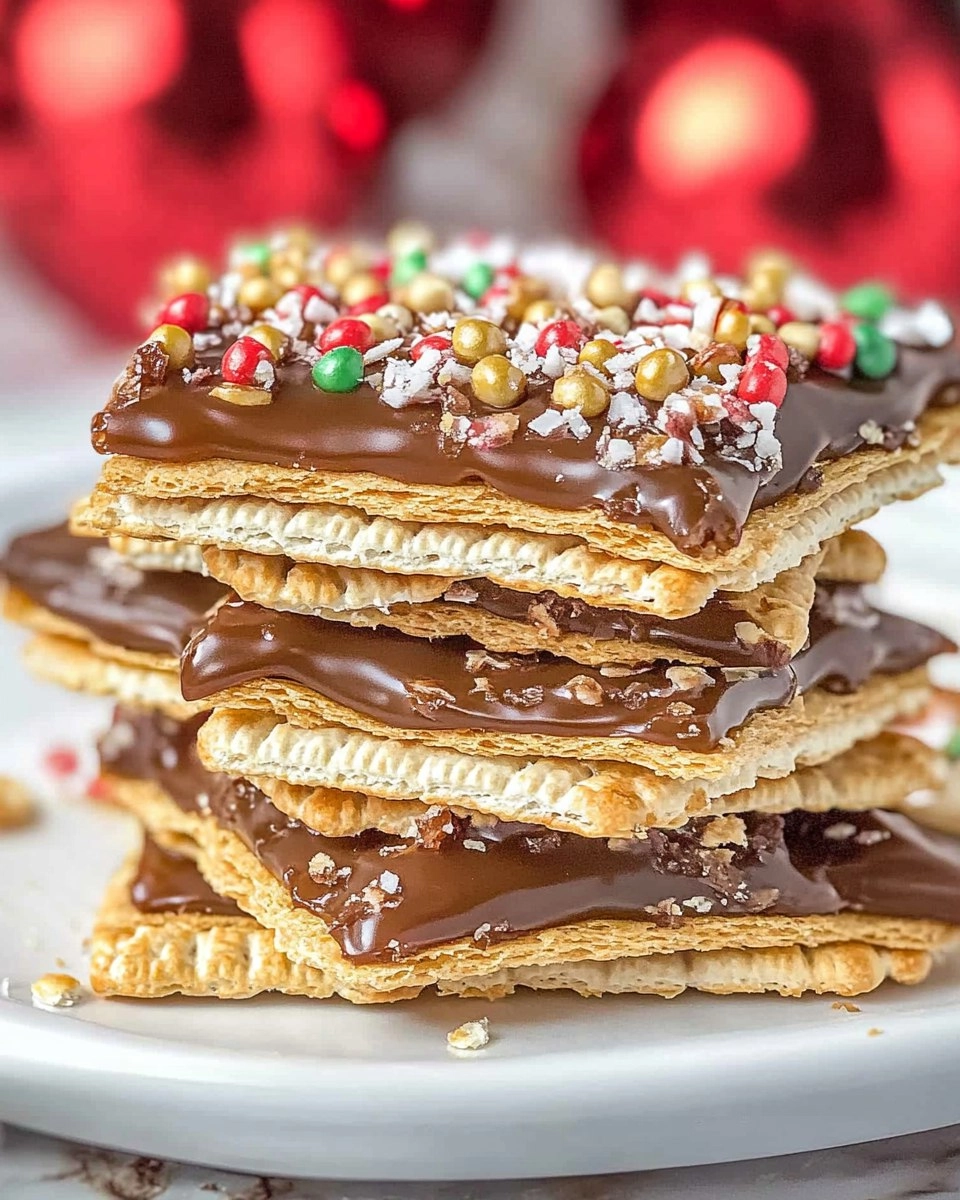 Toffee Saltine Cracker