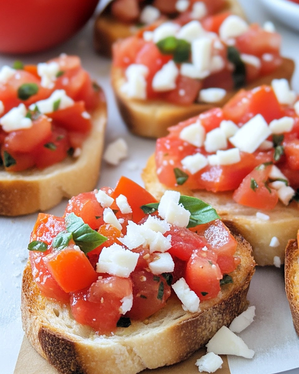 Tomato Basil Bruschetta