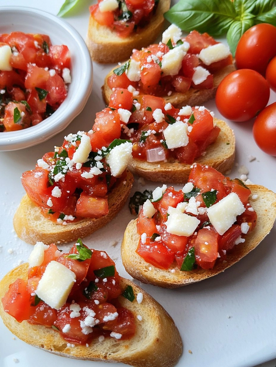 Tomato Basil Bruschetta