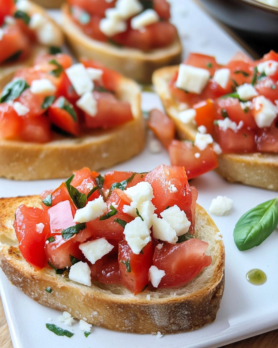 Tomato Basil Bruschetta