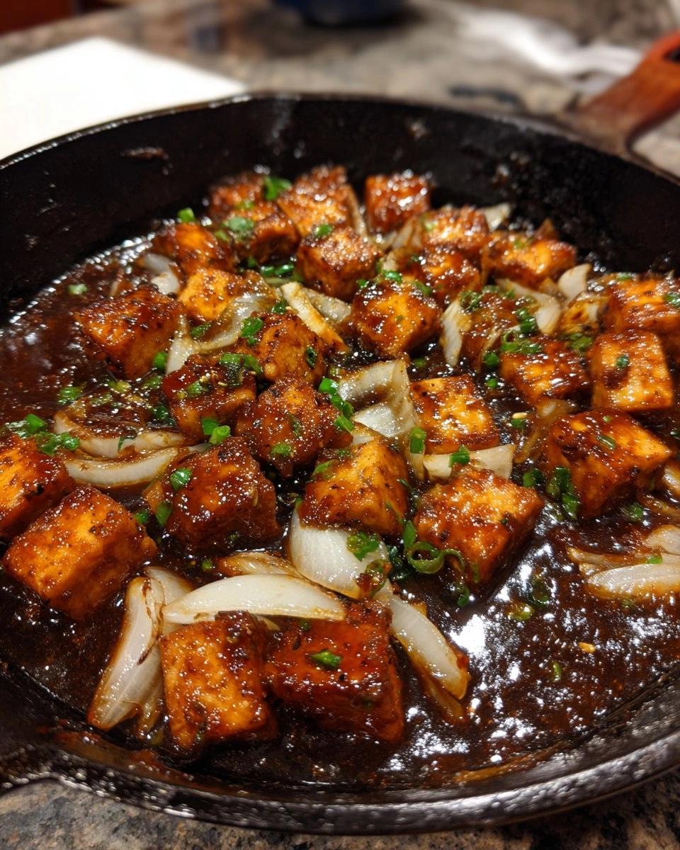 Black Pepper Tofu