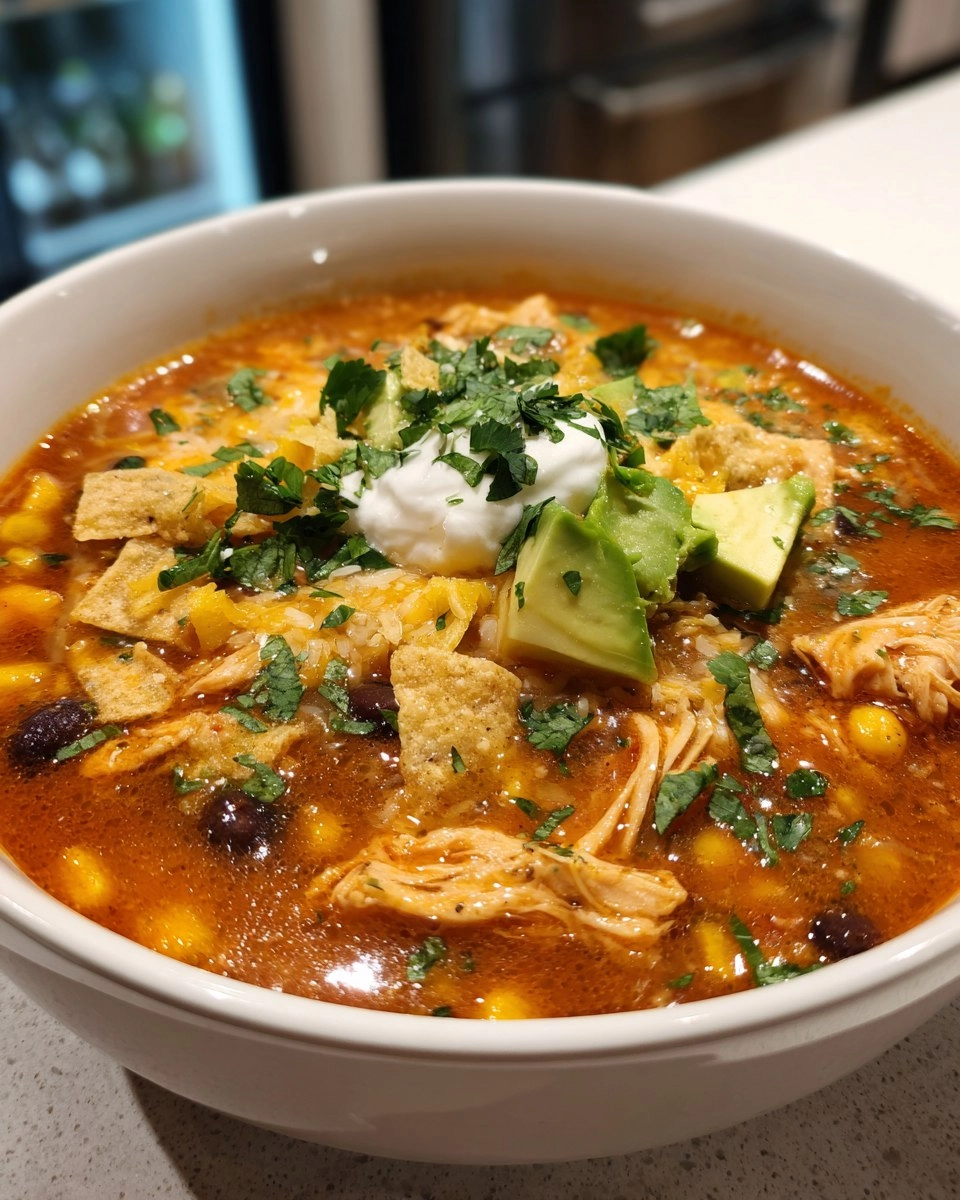 Chicken Enchilada Soup