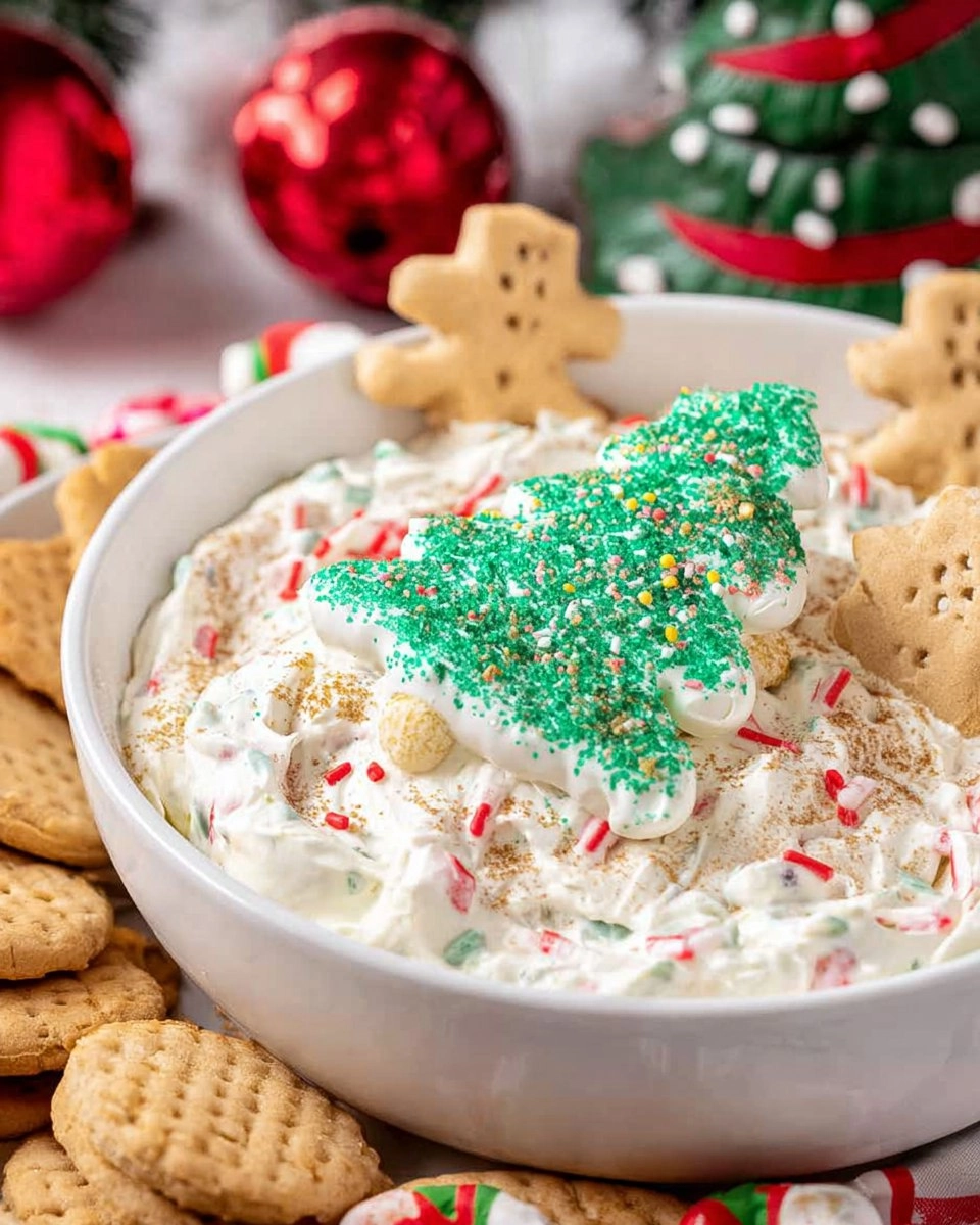 Christmas Tree Cake Dip