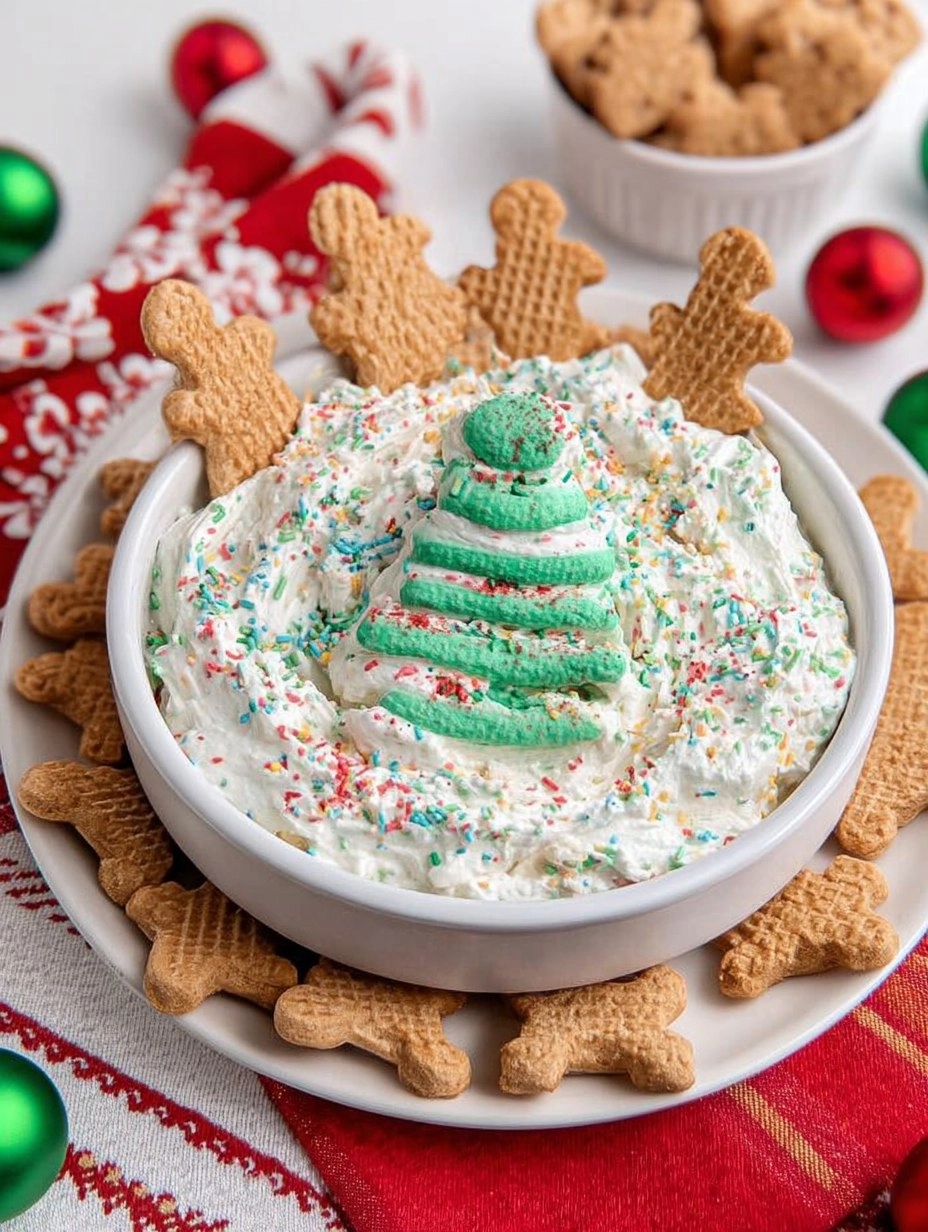 Christmas Tree Cake Dip