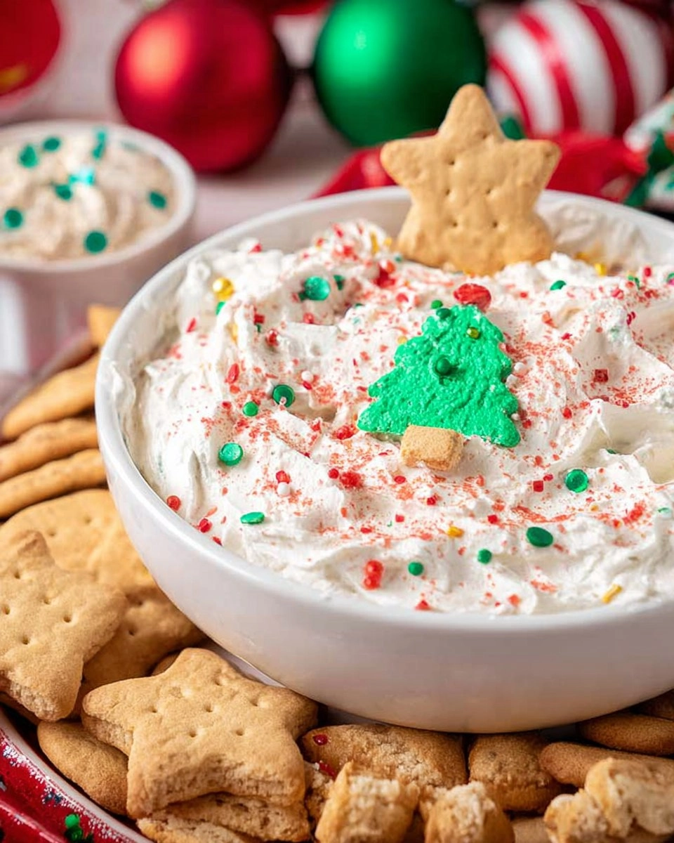 Christmas Tree Cake Dip