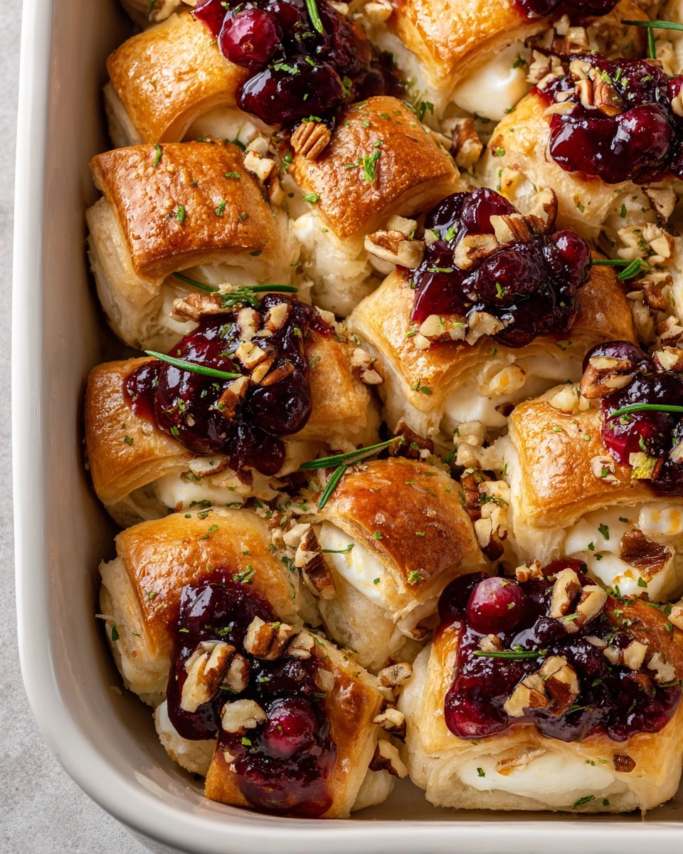 Cranberry Brie Bites