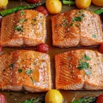 maple-glazed-sheet-pan-salmon-Recipe