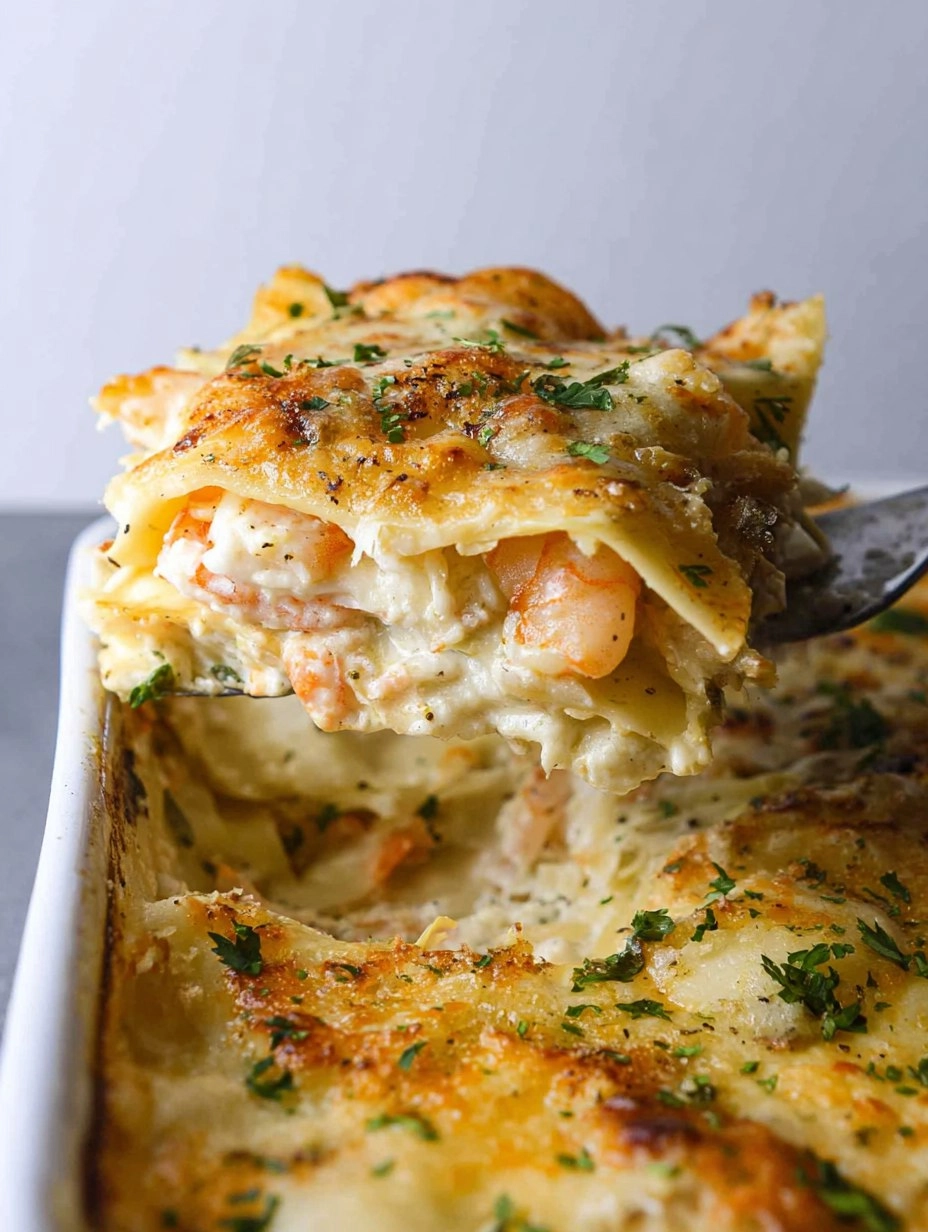 Seafood Lasagna