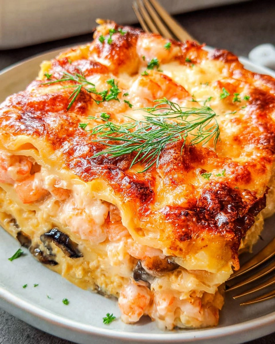 Seafood Lasagna