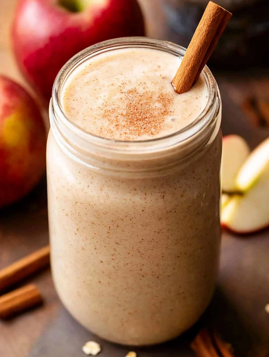 Apple Cinnamon Oat Smoothie