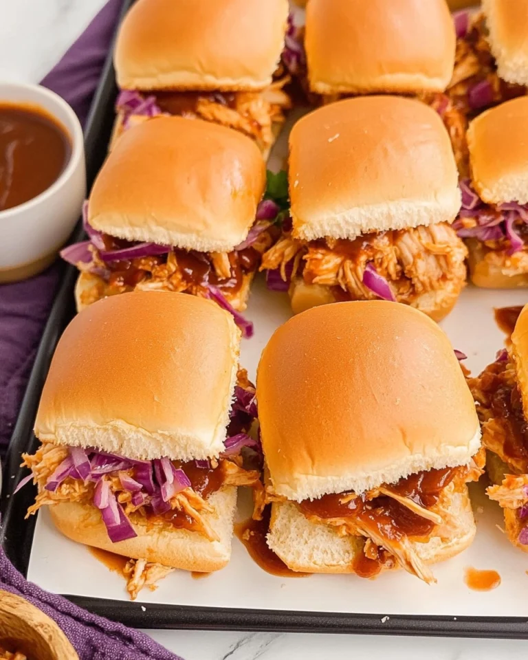 Baked-BBQ-Chicken-Sliders-Recipe