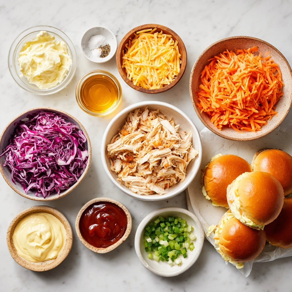 Baked BBQ Chicken Sliders