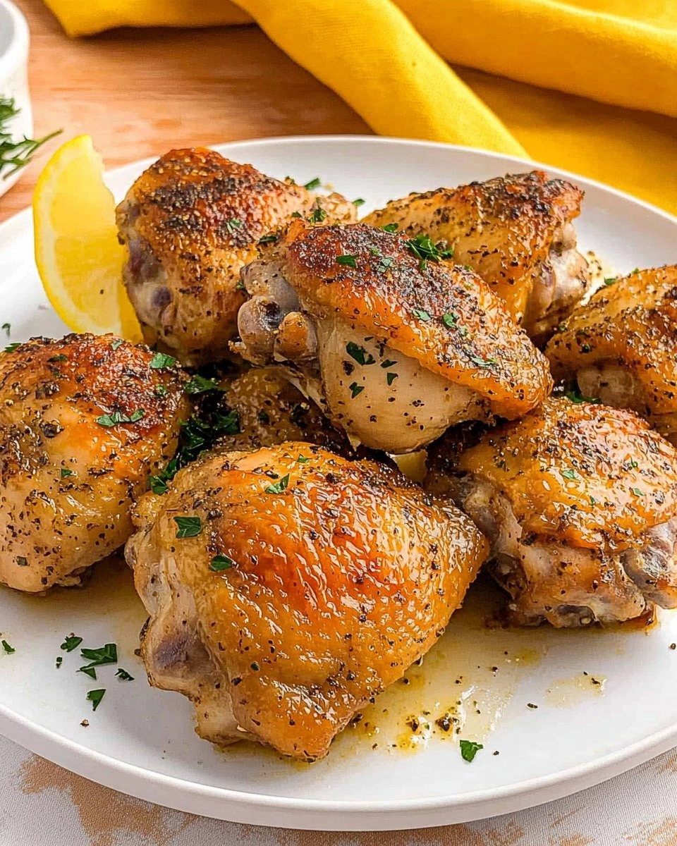 Baked Boneless Chicken Thighs