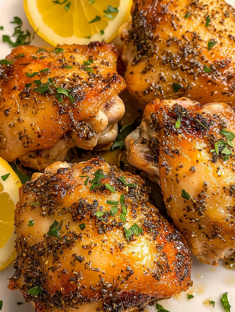 Baked Boneless Chicken Thighs