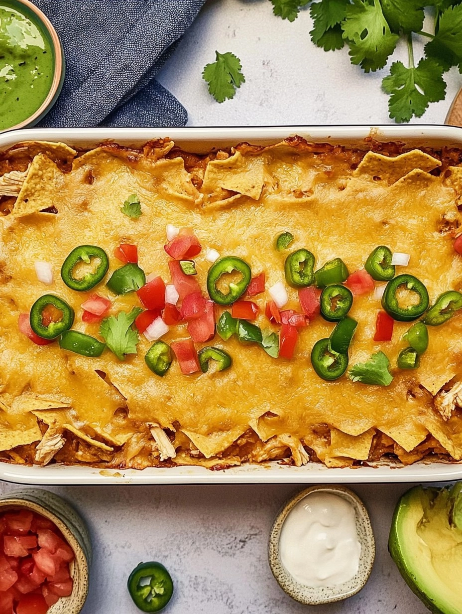 Baked Chicken Taco Casserole With Flour Tortillas