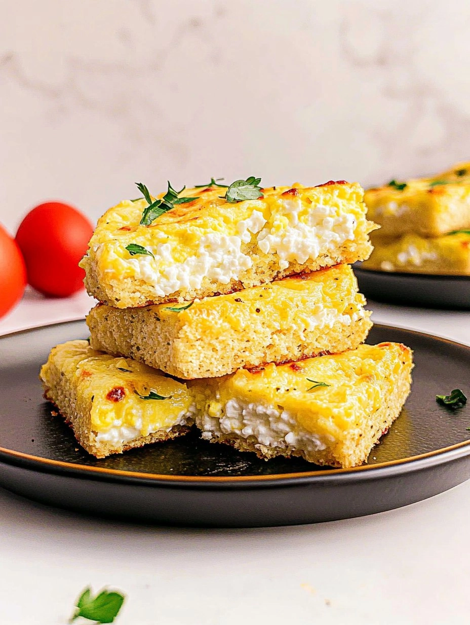 Baked Cottage Cheese Eggs