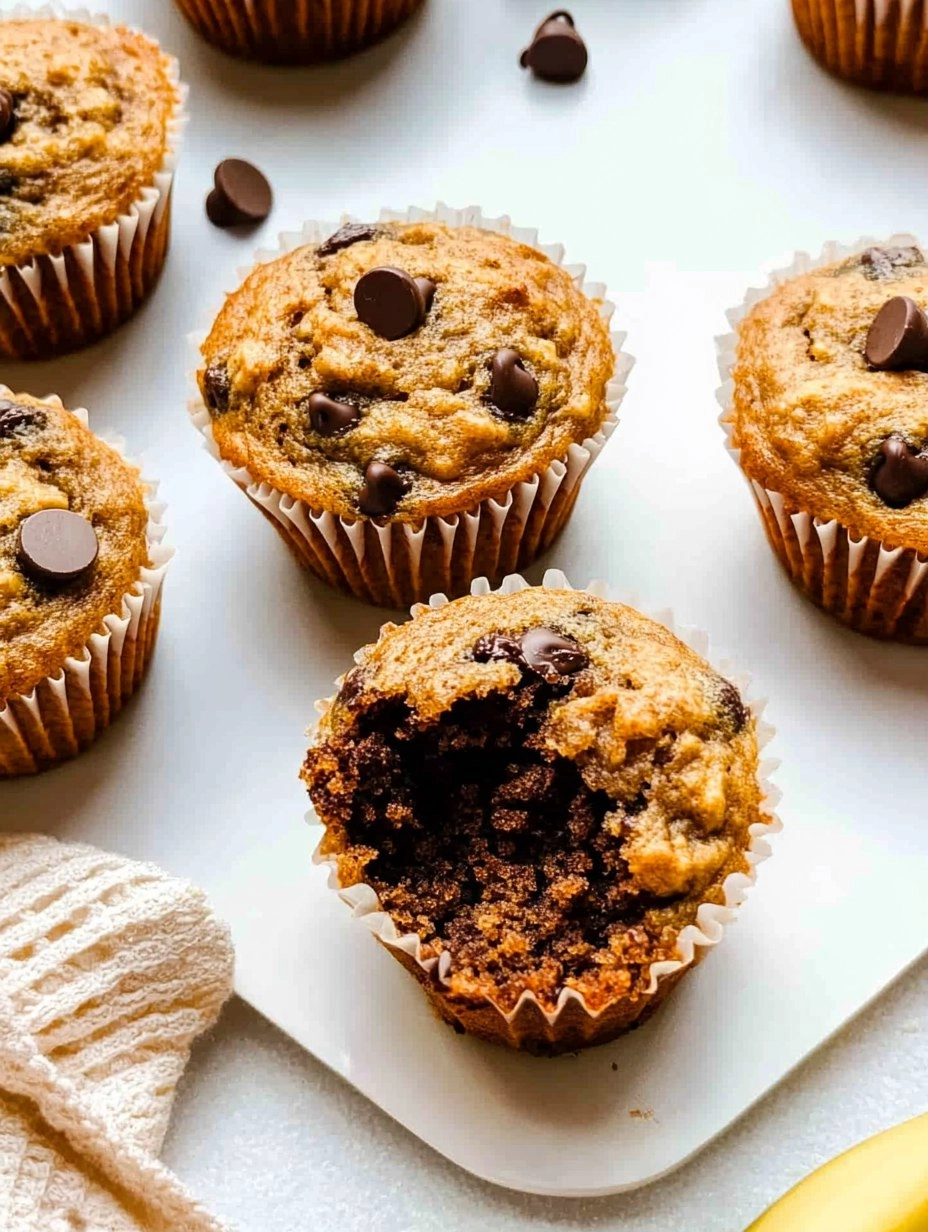 Banana Chocolate Chip Muffins