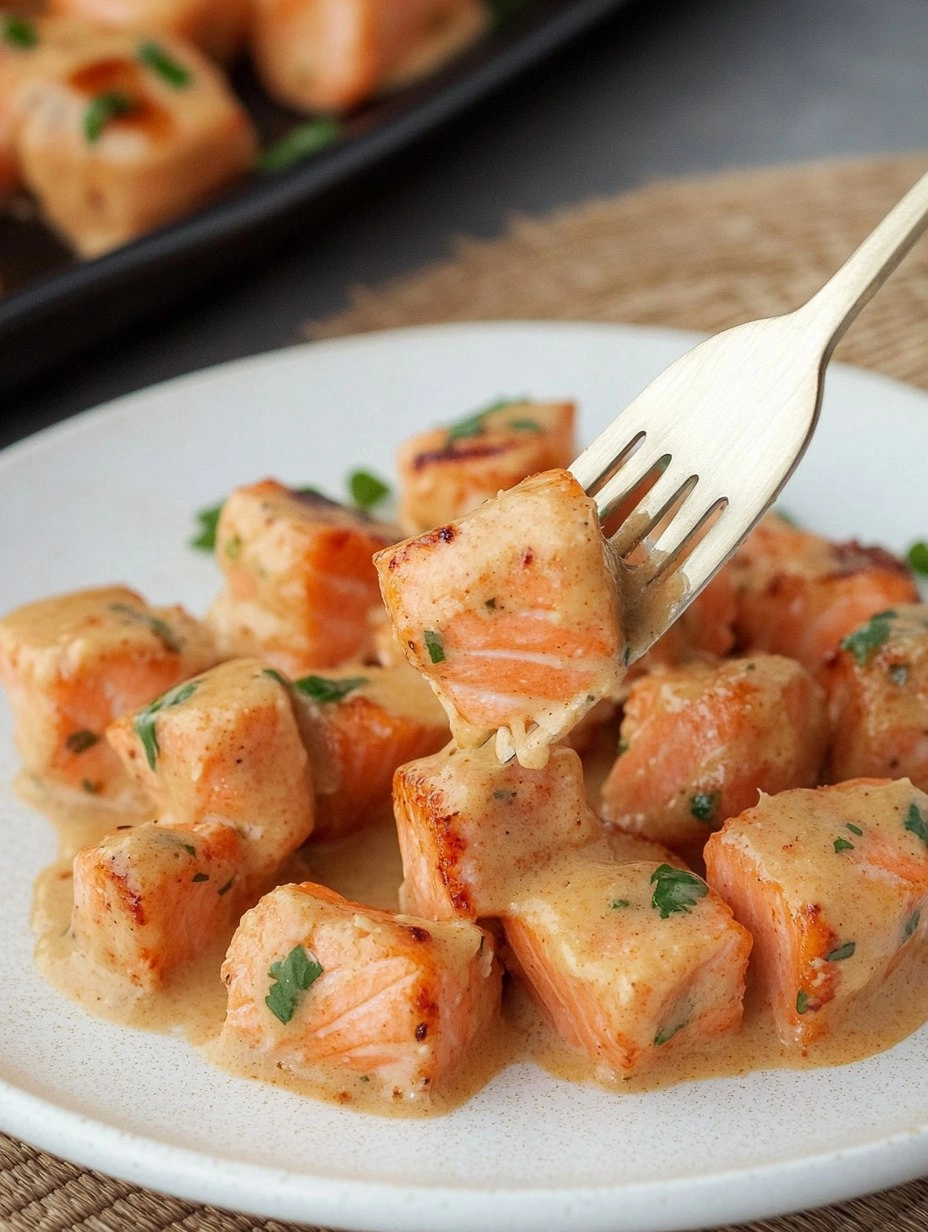 Bang Bang Salmon Bites