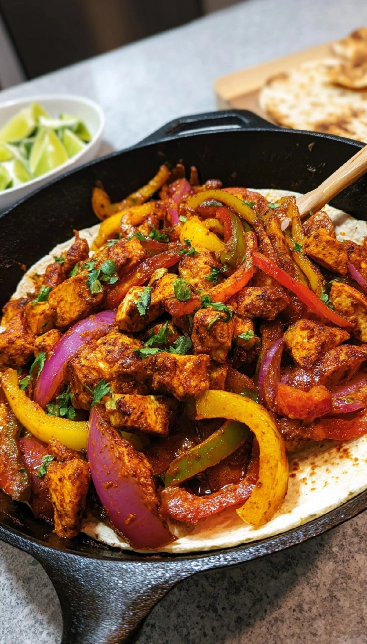 Blackstone Chicken Fajitas