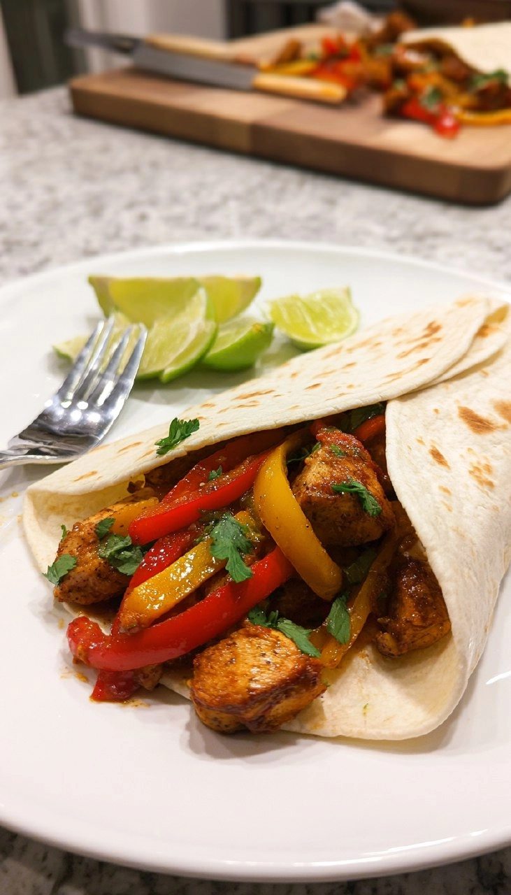 Blackstone Chicken Fajitas