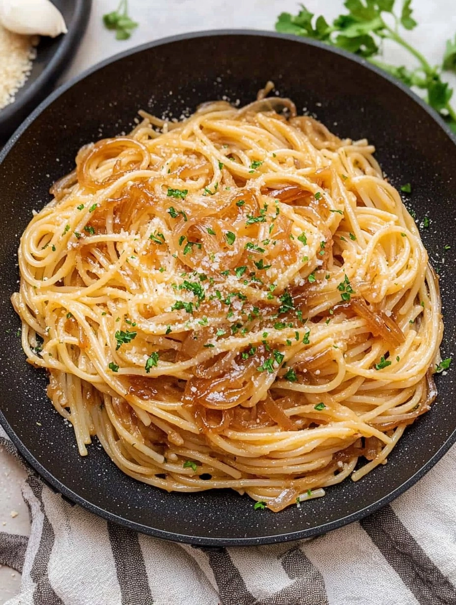 Caramelized Onion Pasta