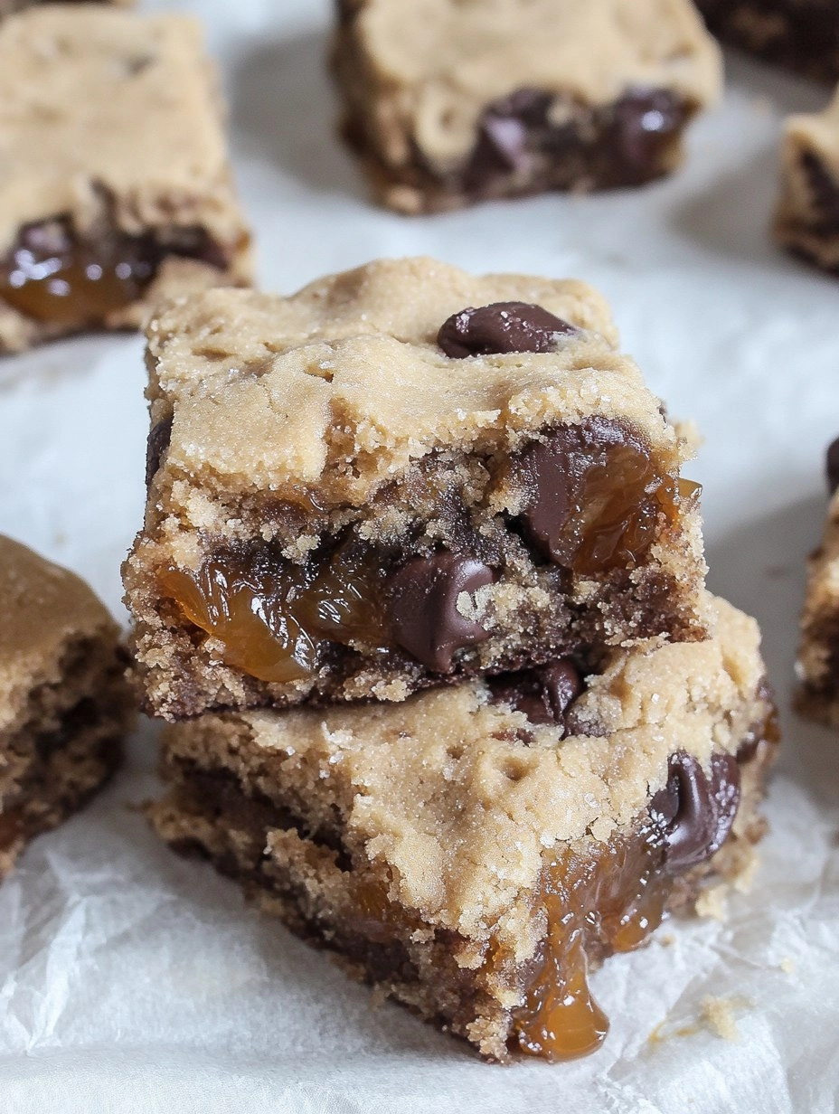 Carmelitas with Cookie Dough