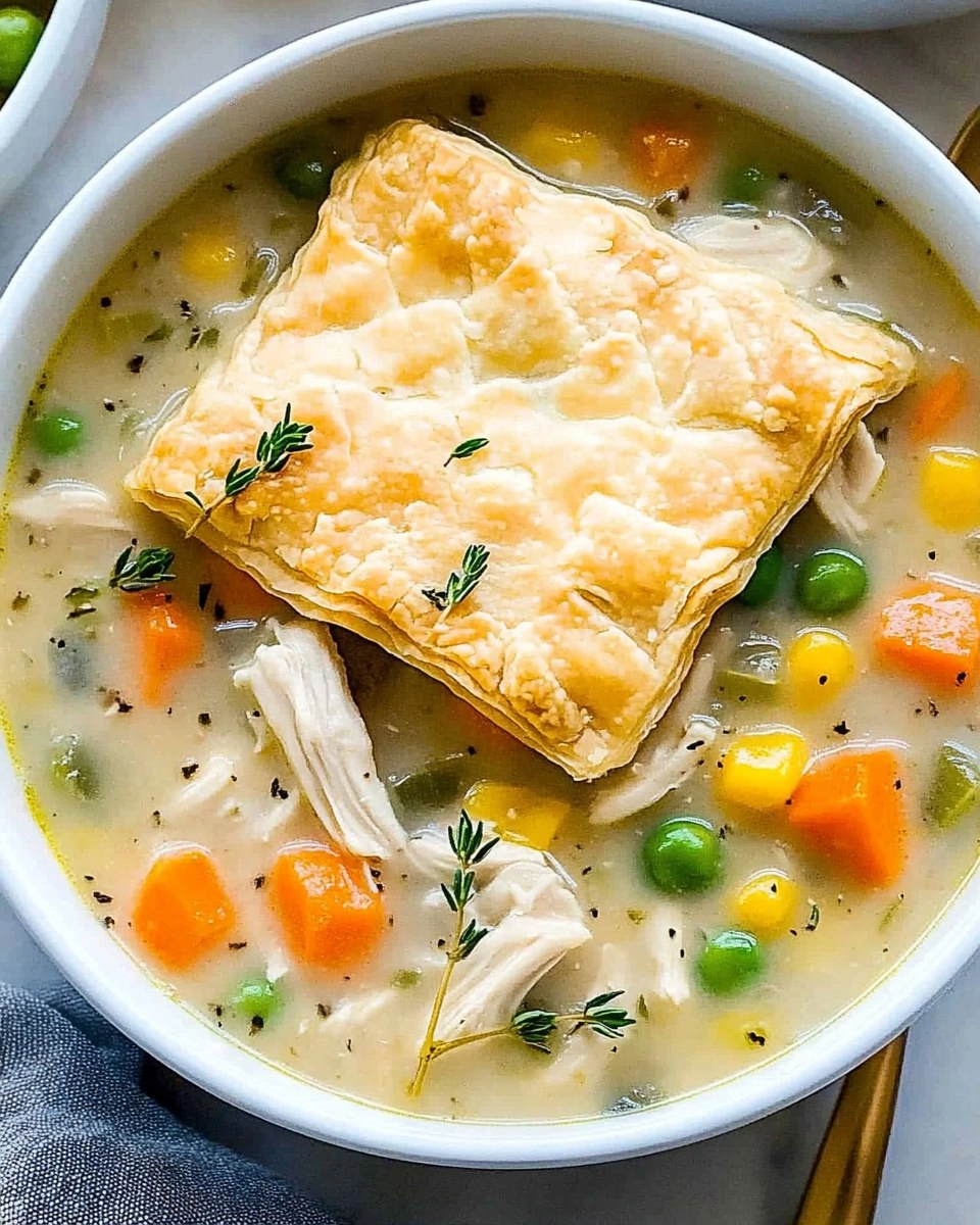 Chicken Pot Pie Soup