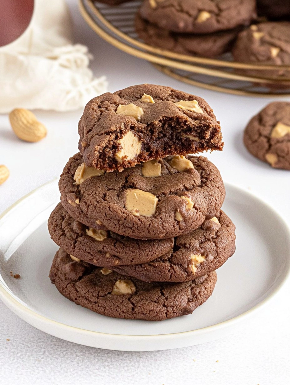 Chocolate Peanut Butter Cookies
