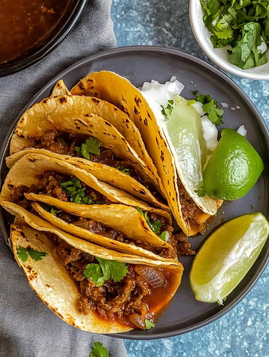 Crock Pot Birria Tacos