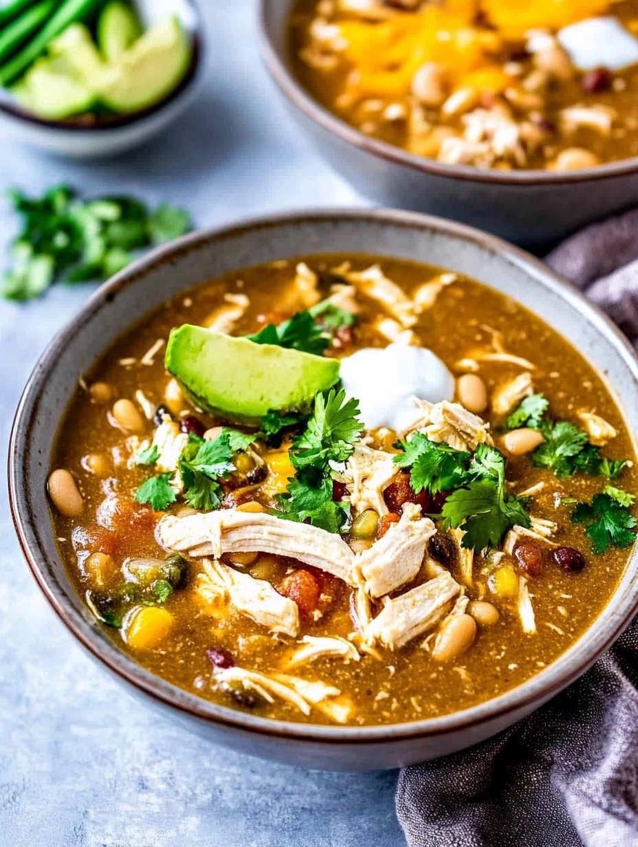Crockpot White Chicken Chili