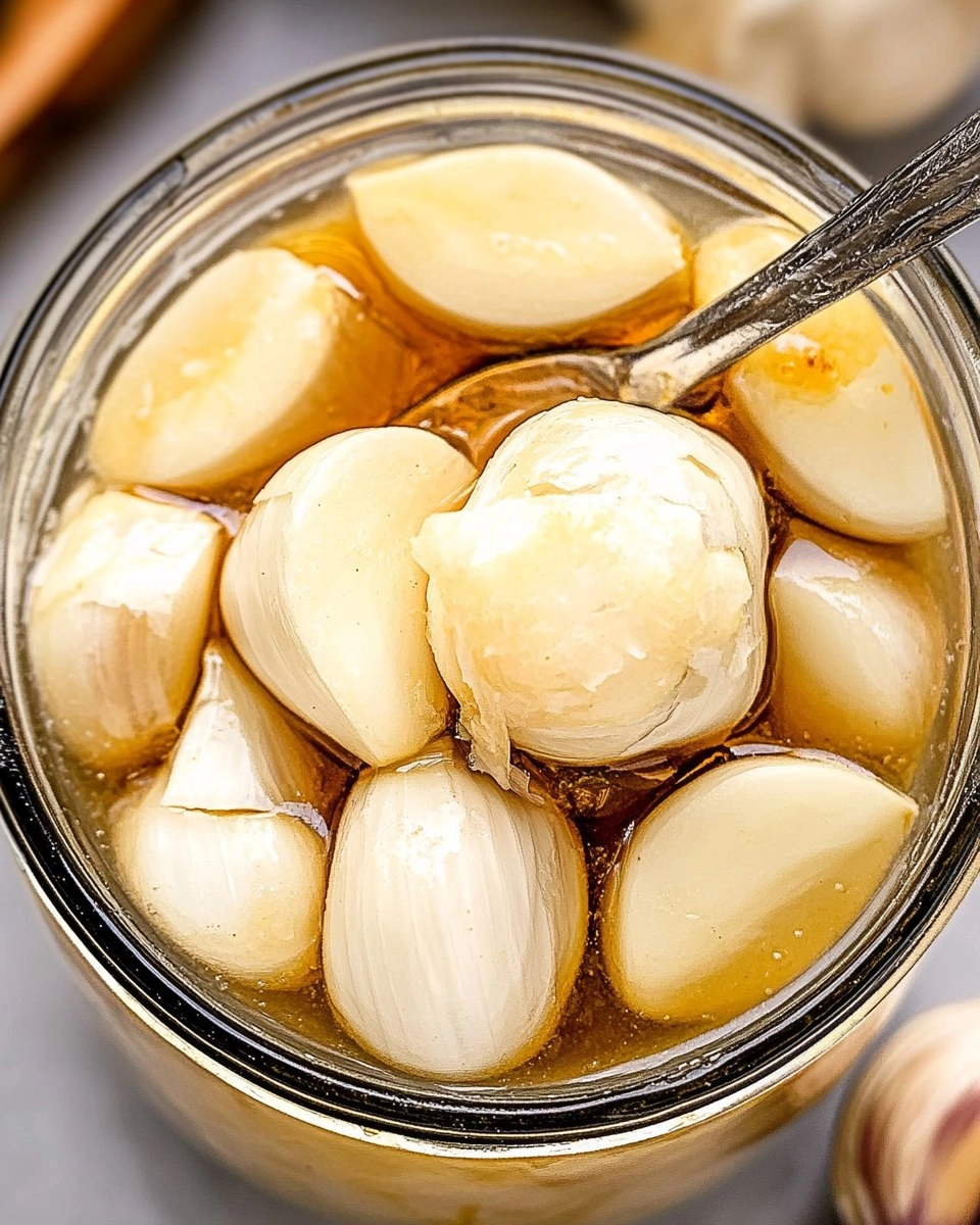 Fermented Honey Garlic
