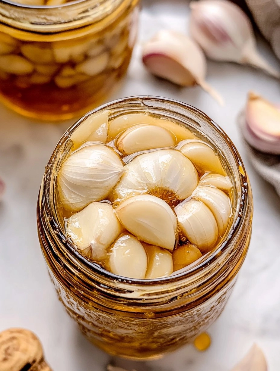 Fermented Honey Garlic