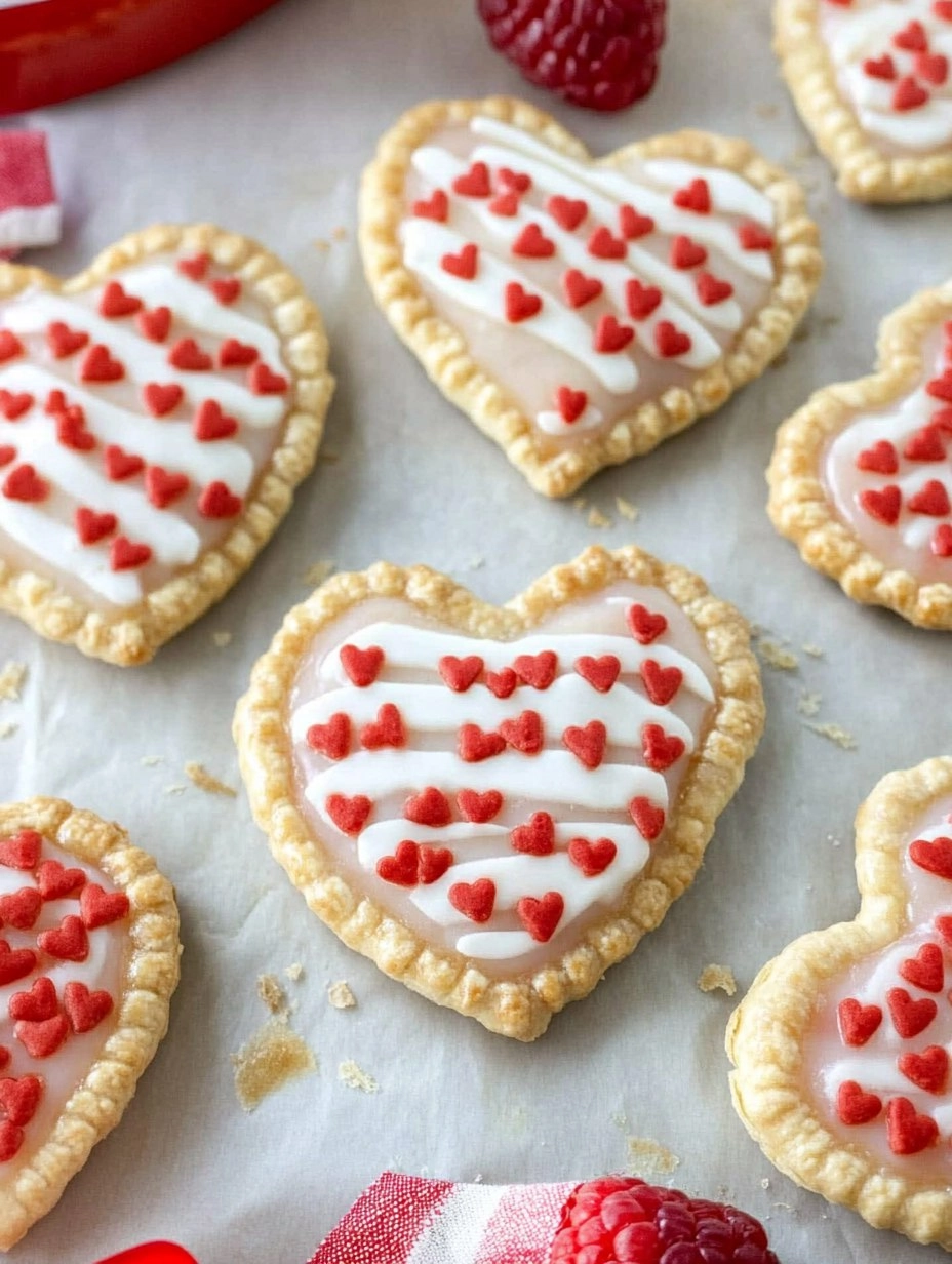 Heart Shaped Valentine'S Day Pop Tarts