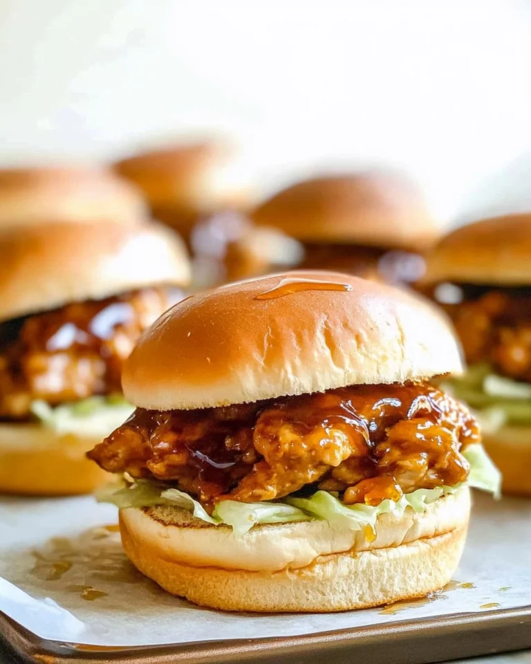 Hot-Honey-Chicken-Sliders-Recipe