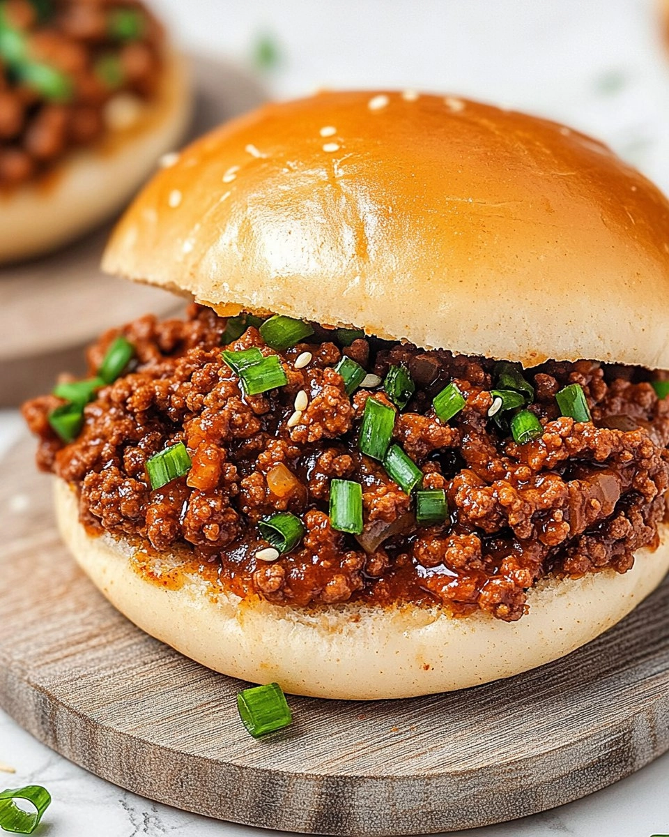 Korean Sloppy Joes