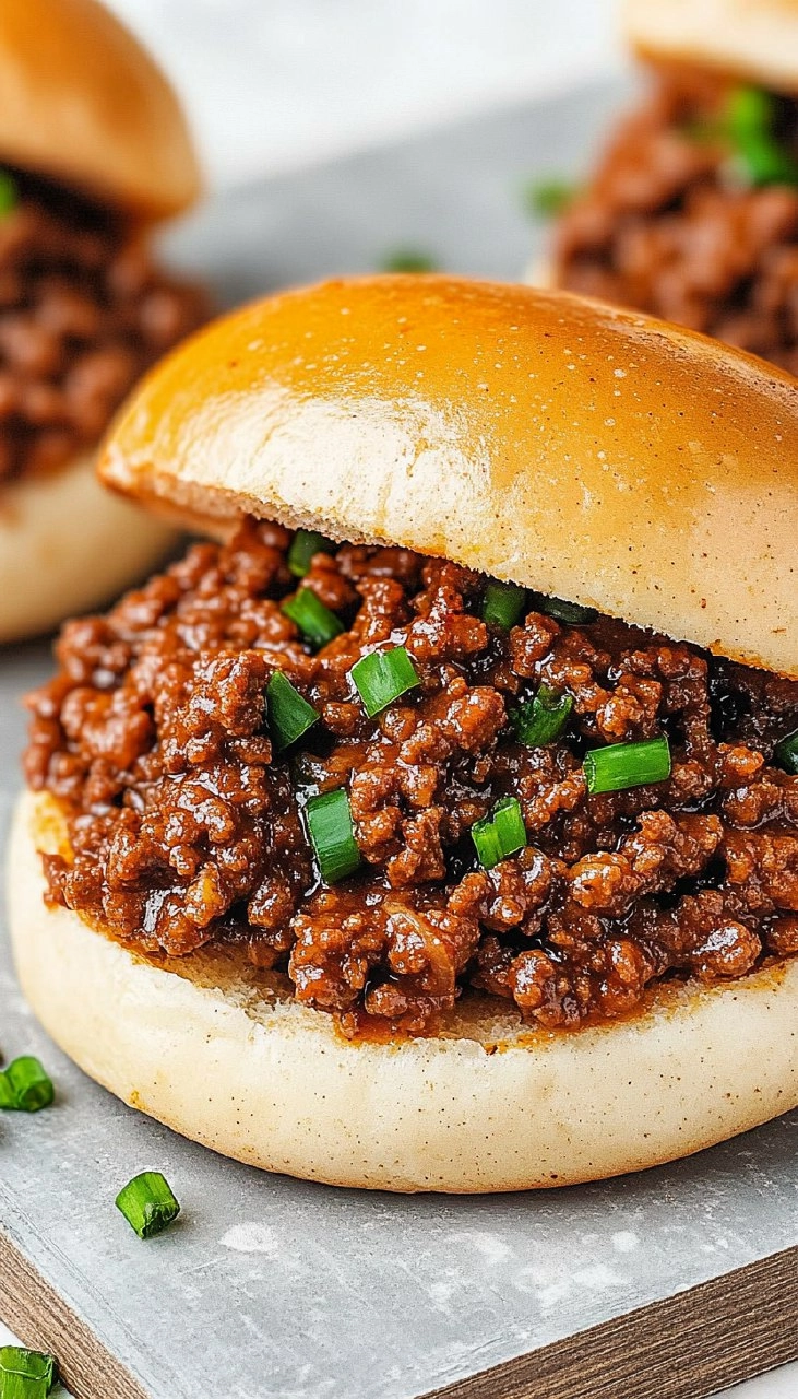 Korean Sloppy Joes