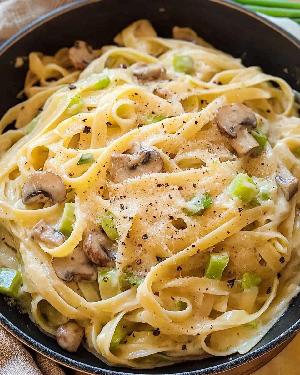 Leek And Mushroom Pasta