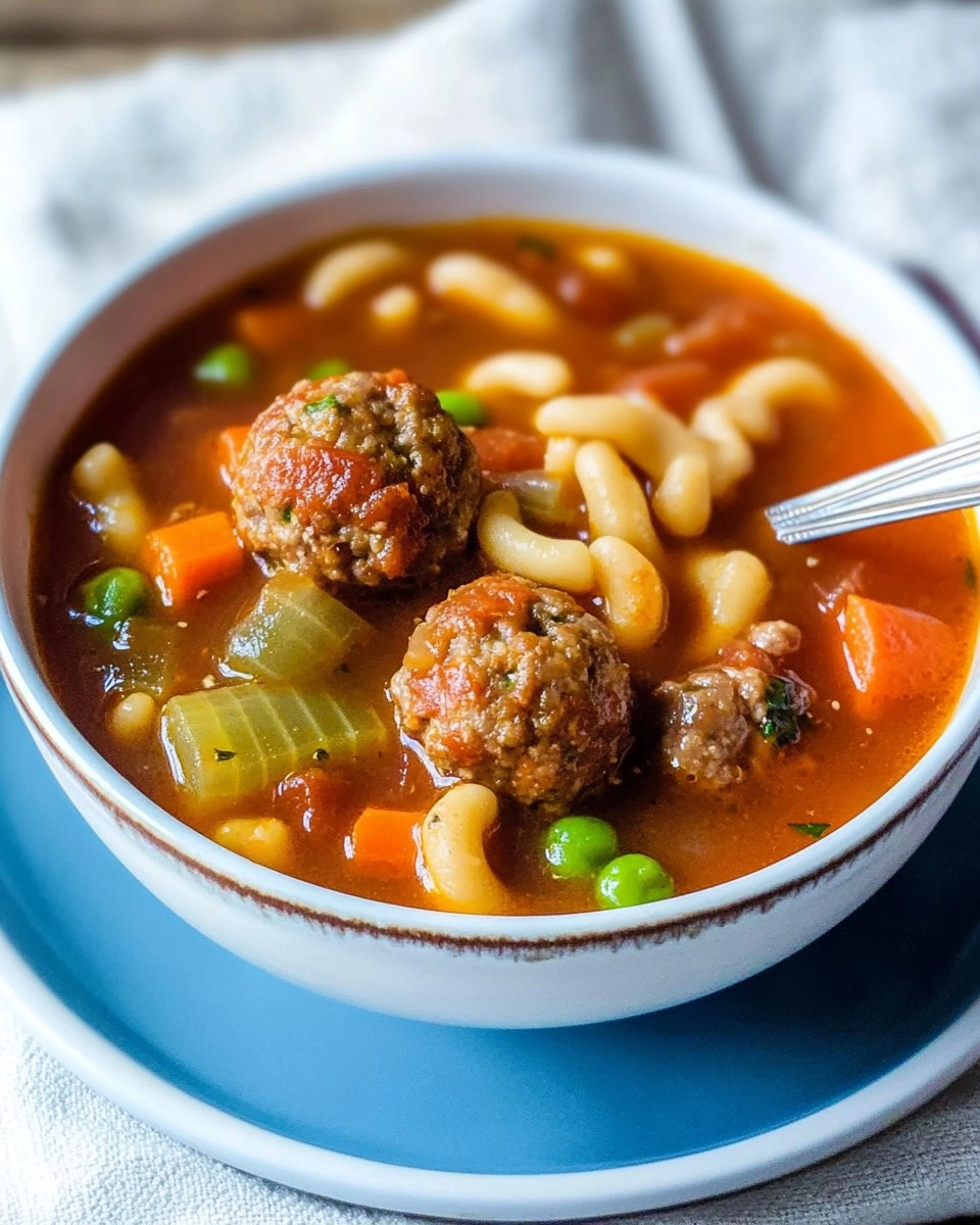 Meatball Vegetable Soup