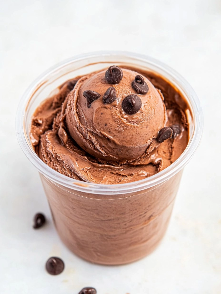 Ninja Creami Chocolate Protein Ice Cream