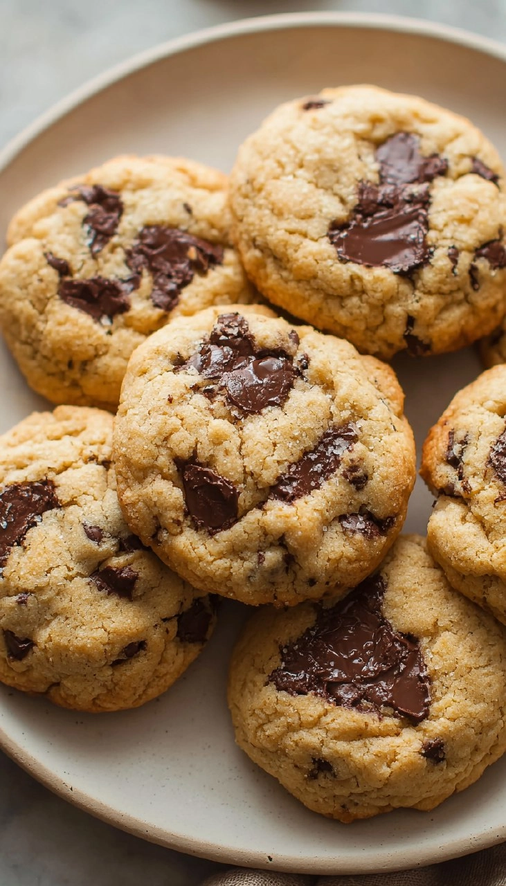 No Chill Chocolate Chip Cookies