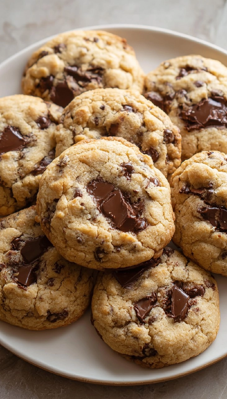 No Chill Chocolate Chip Cookies