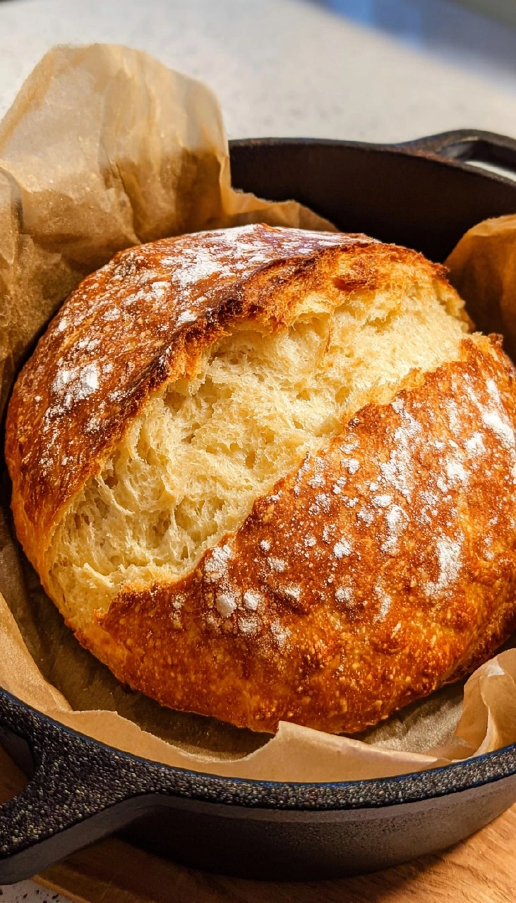 No Knead Dutch Oven Bread