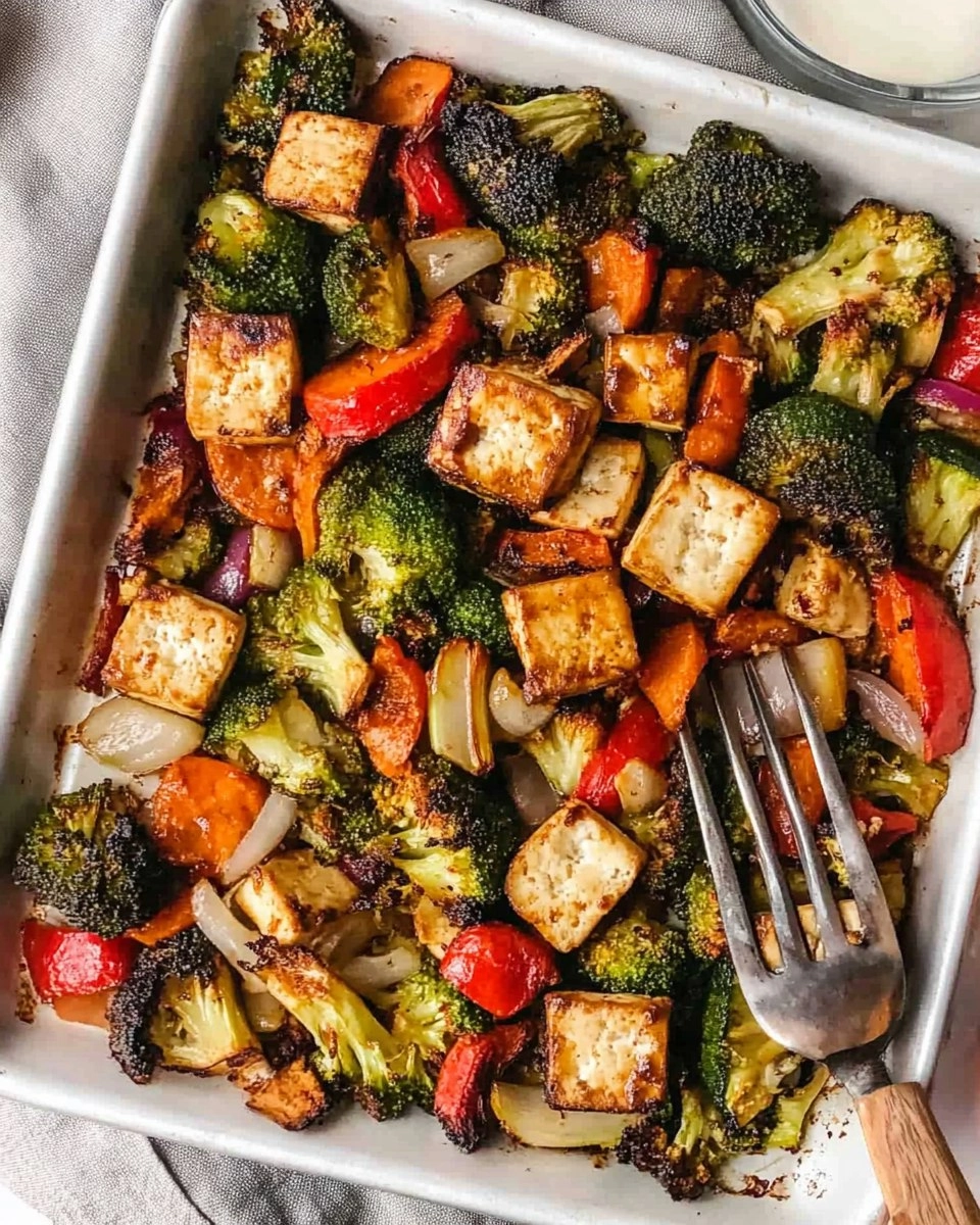Sheet Pan Tofu Veggies