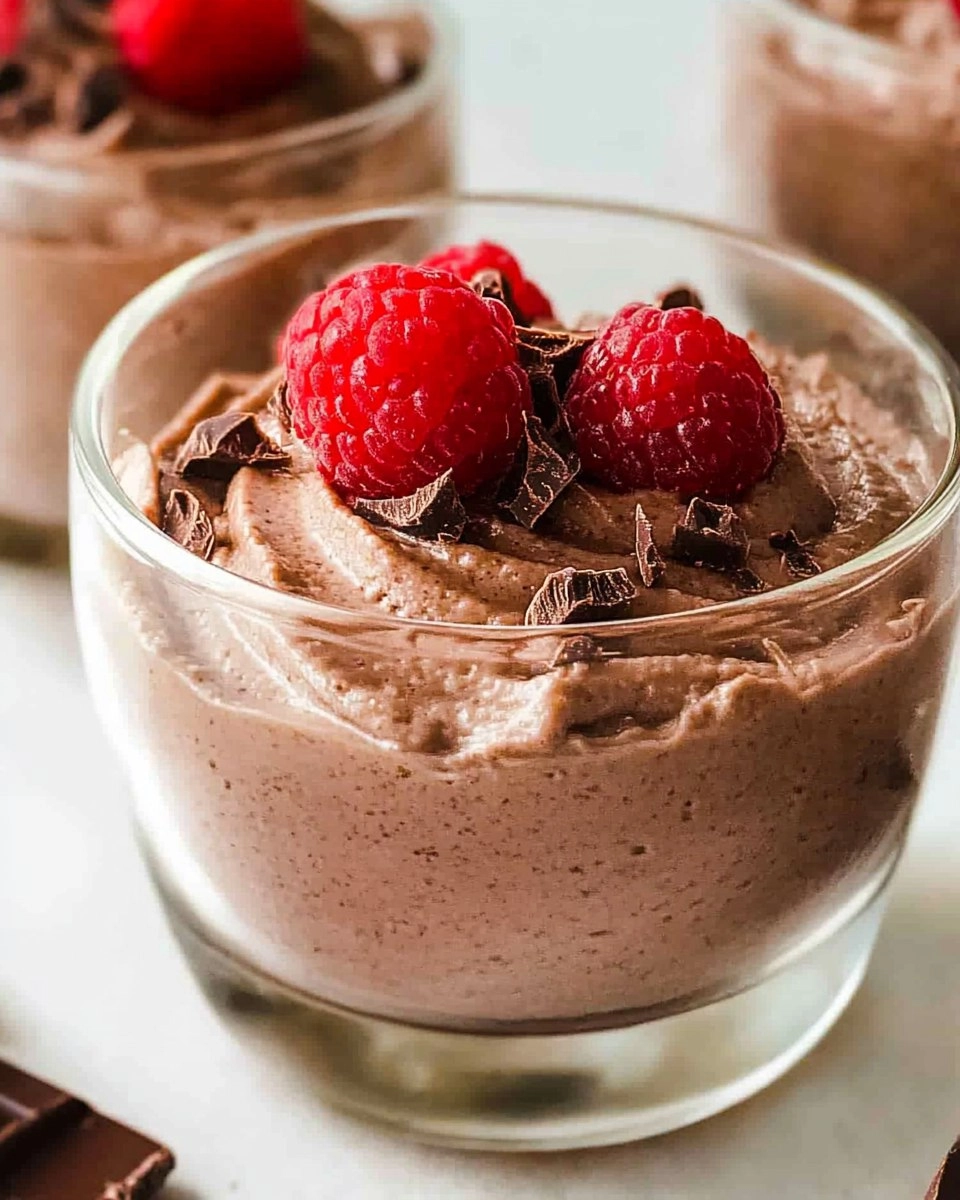 Silken Tofu Chocolate Mousse