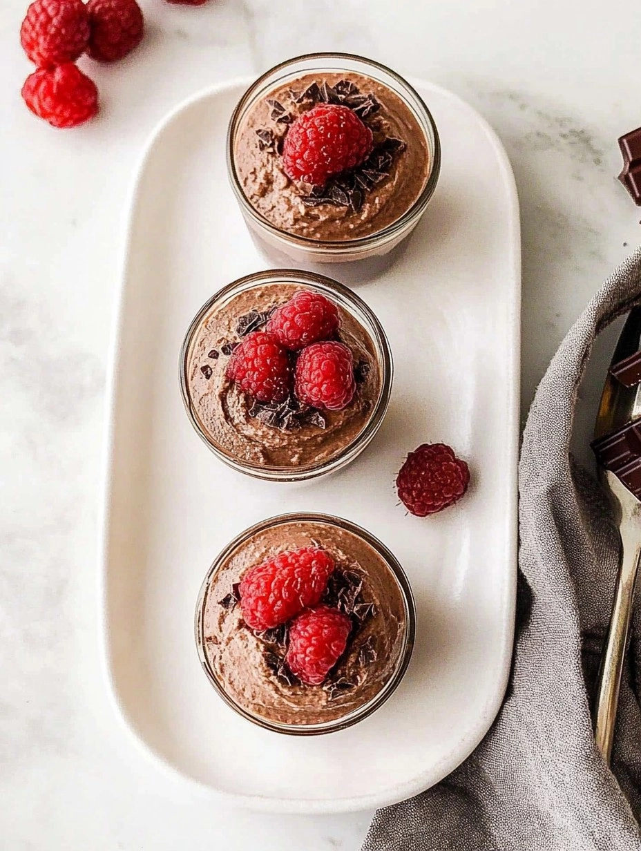 Silken Tofu Chocolate Mousse